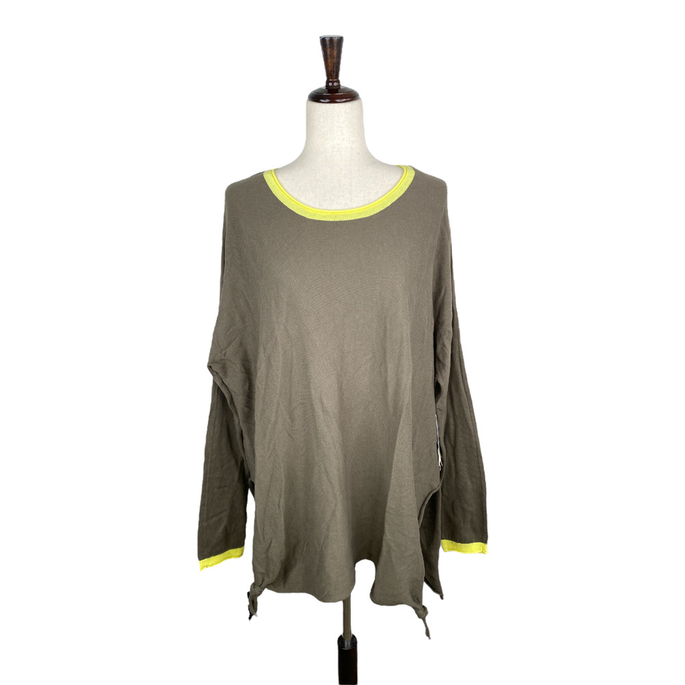 NWT Cloth by Design Oversized Tie Top XL